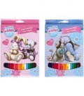 Карандаши цветные Tatty Teddy - my Blue Nose friends 18 цветов, длина 175 мм, ассорти