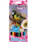 Карандаши цветные акварельные Fancy 12 цветов