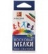 Мелки восковые «Классика» 6 цветов, 6 шт., диаметр 8 мм, длина 90 мм