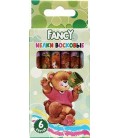 Мелки восковые Fancy 6 цветов, 6 шт., диаметр 8 мм, длина 89 мм
