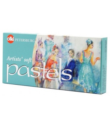 Пастель художественная Olki 16 цветов, №3, «Ассорти»