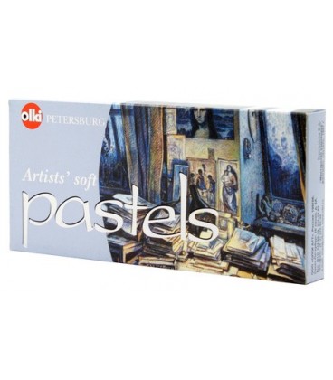 Пастель художественная Olki 16 цветов, №5, «Ассорти»