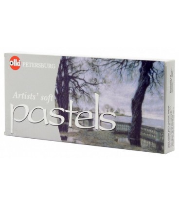 Пастель художественная Olki 16 цветов, «Времена года. Осень»