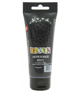 Мусс акриловый Decola 100 мл, черный
