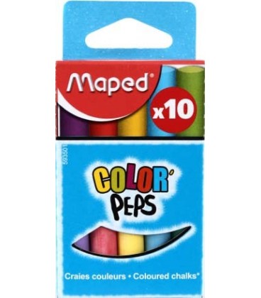 Мелки цветные Color peps 10 шт., цветные