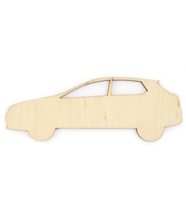 Заготовка для творчества деревянная «Палитра» «Машина», 12*4,4 см