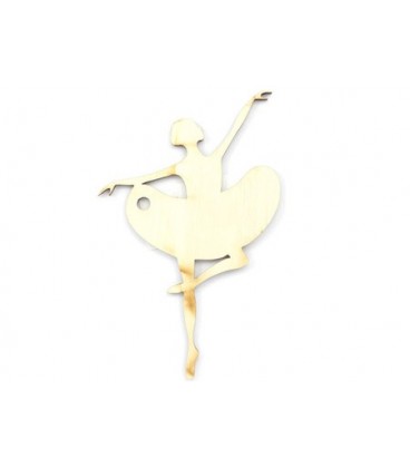 Заготовка для творчества деревянная «Палитра» «Фуэте», 14*9 см