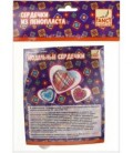 Сердце из пенопласта Fancy Creative диаметр 40 мм, 60 мм, 4 шт.