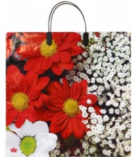 Пакет упаковочный «Тико-пластик» 35*35 см, «Полевые цветы»