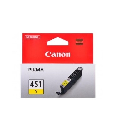Картридж CANON CLI-451Y картридж струйный желтый