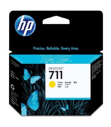Картридж CZ132A HP 711 желтый струйный картридж