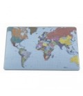 Бювар 40*53 см "Карта мира" разноцветный