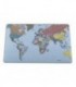 Бювар 40*53 см "Карта мира" разноцветный