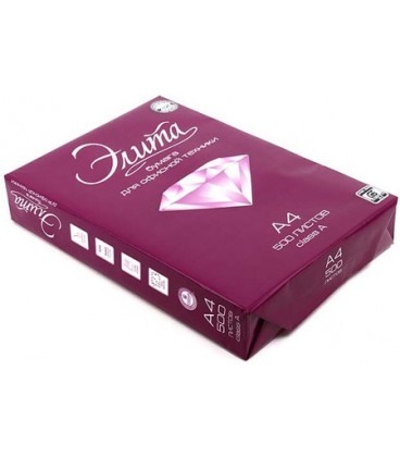 Бумага офисная «Элита» А4 (210*297 мм), 80 г/м2, 500 л.