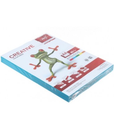 Бумага офисная цветная Kris Creative Intensive А4 (210*297 мм), 80 г/м2, интенсив, 250 л., голубая