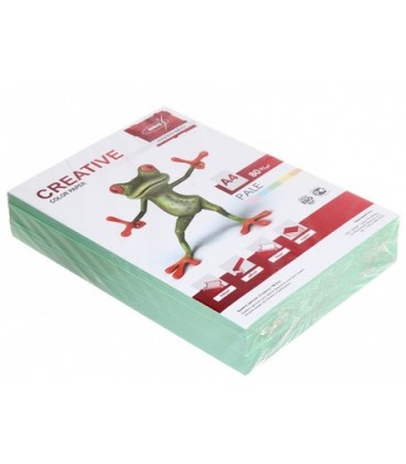Бумага офисная цветная Kris Creative Pastel А4 (210*297 мм), 80 г/м2, 500 л., пастель, зеленая
