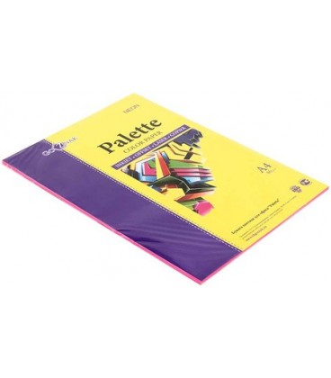 Бумага офисная цветная Palette Neon А4 (210*297 мм), 80 г/м2, 50 л., малиновая неон