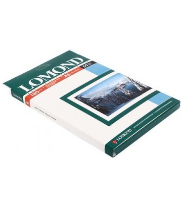 Бумага для струйной фотопечати матовая односторонняя Lomond А5 (210*148 мм), 180 г/м2, 50 л., односторонняя