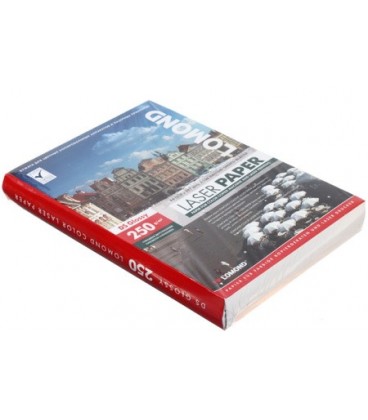 Бумага для лазерной фотопечати глянцевая двусторонняя Lomond А4 (210*297 мм), 250 г/м2, 150 л., глянец, двусторонняя