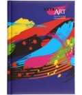 Ежедневник недатированный «Творческий Extra Art» 132*185 мм, 128 л., «Вспышки цвета»