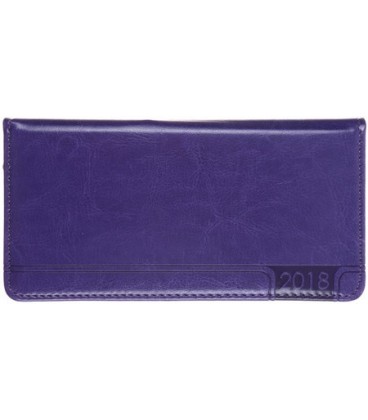 Еженедельник датированный на 2018 год «Сариф» 170*86 мм, 64 л., фиолетовый