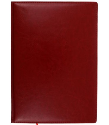 Еженедельник недатированный Classic 213*295 мм, 72 л., линия, бордовый