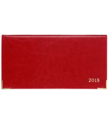 Еженедельник датированный на 2018 год «Сариф» 170*88 мм, 64 л., красный
