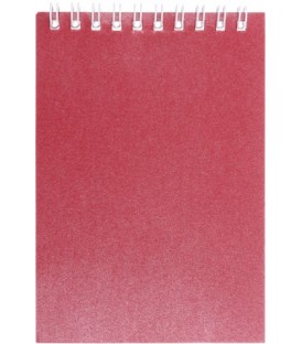 Блокнот на гребне «Проф-Пресс» 93*135 мм, 40 л., клетка, «Розовый»