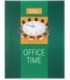 Блокнот «Проф-Пресс» 168*220 мм, 80 л., клетка, «Стол переговоров»