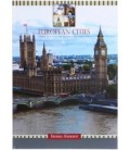 Блокнот «Проф-Пресс» 205*290 мм, 64 л., клетка, «Города Европы»