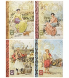 Блокнот Jotter Oriental Tales 150*205 мм, 80 л., линия, ассорти