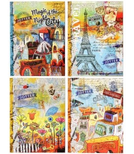 Блокнот Jotter Limited Edition 150*205 мм, 200 л., клетка, ассорти