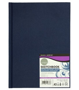 Скетчбук-блокнот Simply 155*220 мм, 54 л., синий