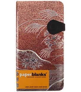 Книжка записная Paperblanks Japanese Lacquer Boxes 90*180 мм, 88 л,, линия, «Сесераги»