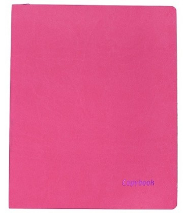 Книжка записная А4, 80 л. «Тетрадь Copybook» 220*265 мм, клетка, малиновая/фиолетовая