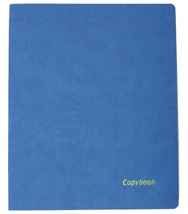 Книжка записная А4, 80 л. «Тетрадь Copybook» 220*265 мм, клетка, синяя/желтая