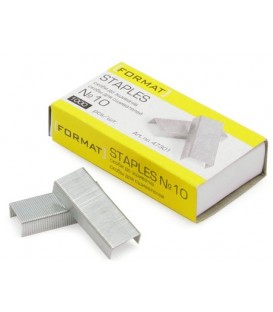 Скобы для степлеров Format №10, 1000 шт.