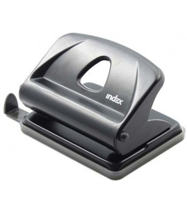 Дырокол Index IMP410 102*75 мм, 16 л., черный