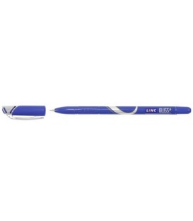 Ручка шариковая Linc Gliss корпус синий, стержень синий