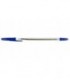 Ручка шариковая Sponsor SBP050 корпус прозрачный, стержень синий
