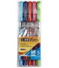 Набор шариковых ручек Linc Glycer 5 шт., 5 цв.