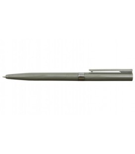 Ручка шариковая автоматическая одноразовая Sponsor SLP060A корпус серебристый, стержень синий