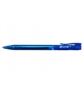Ручка шариковая автоматическая одноразовая Lite стержень синий