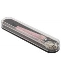 Ручка подарочная шариковая на цепочке Excellence корпус светло-розовый