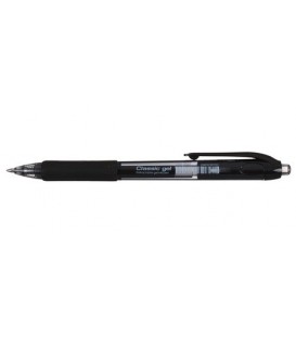 Ручка гелевая автоматическая Classic Gel корпус дымчатый, стержень черный