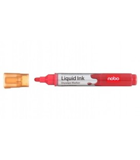 Маркер для вайтбордов Nobo Liquid Ink красный