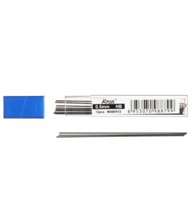 Грифели для автоматических карандашей Beifa толщина грифеля 0,5 мм, твердость ТМ, 12 шт.