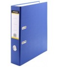 Папка-регистратор inФормат с односторонним ПВХ-покрытием корешок 70 мм, синий