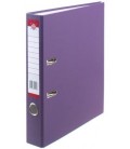 Папка-регистратор «Красная звезда» с односторонним ПВХ-покрытием корешок 50 мм, фиолетовый