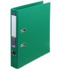 Папка-регистратор Lux Economix с двусторонним ПВХ-покрытием корешок 50 мм, зеленый